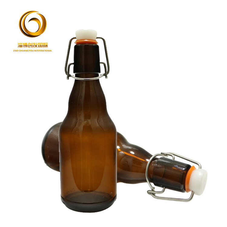 High Quality 330ml amber small stubby beer bottle wholesale