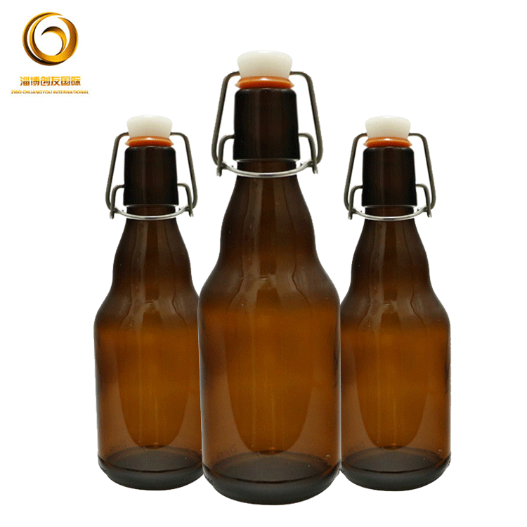 High Quality 330ml amber small stubby beer bottle wholesale