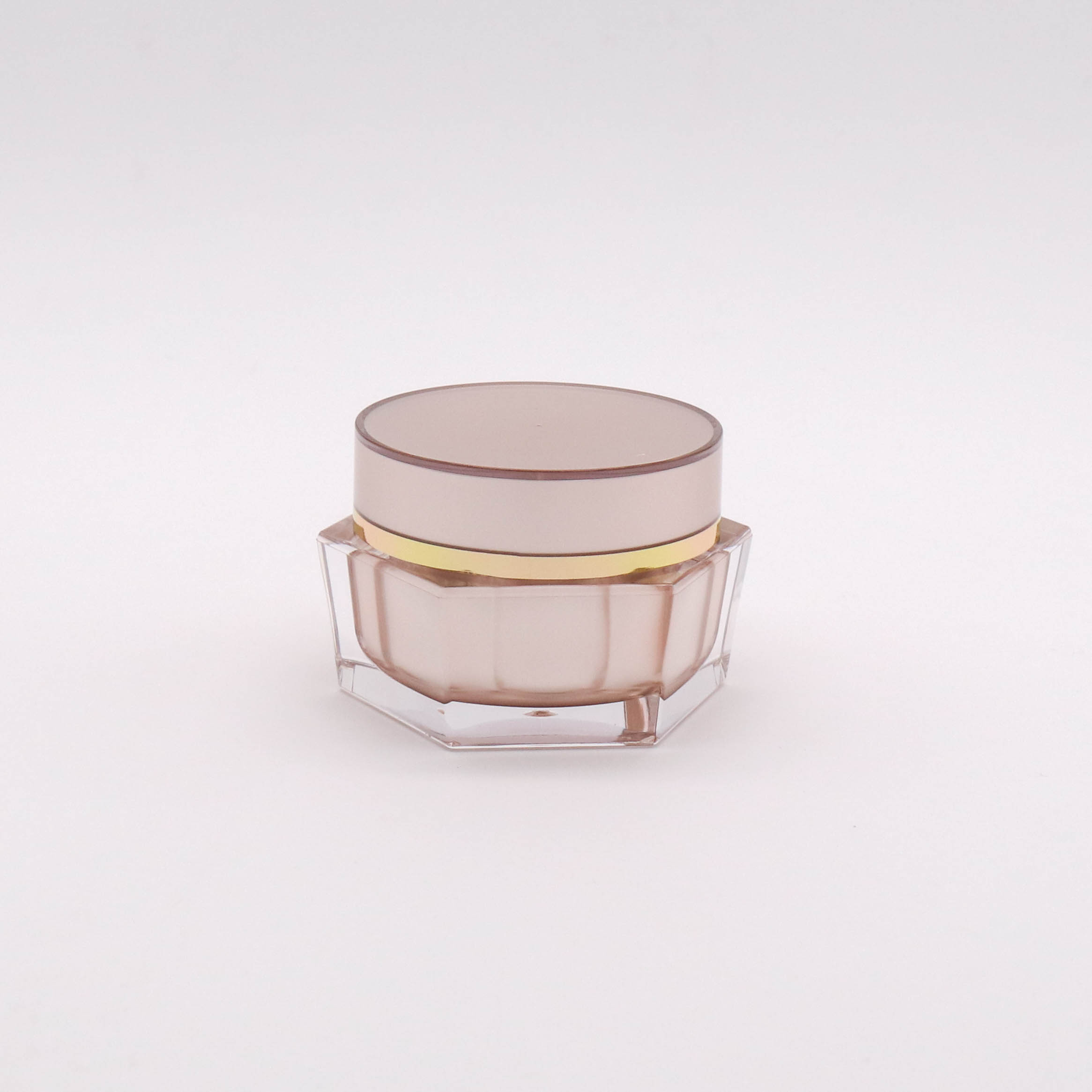 High Quality 50g Plastic Acrylic Jar Skincare Cream Jar Empty container for cosmetic packaging