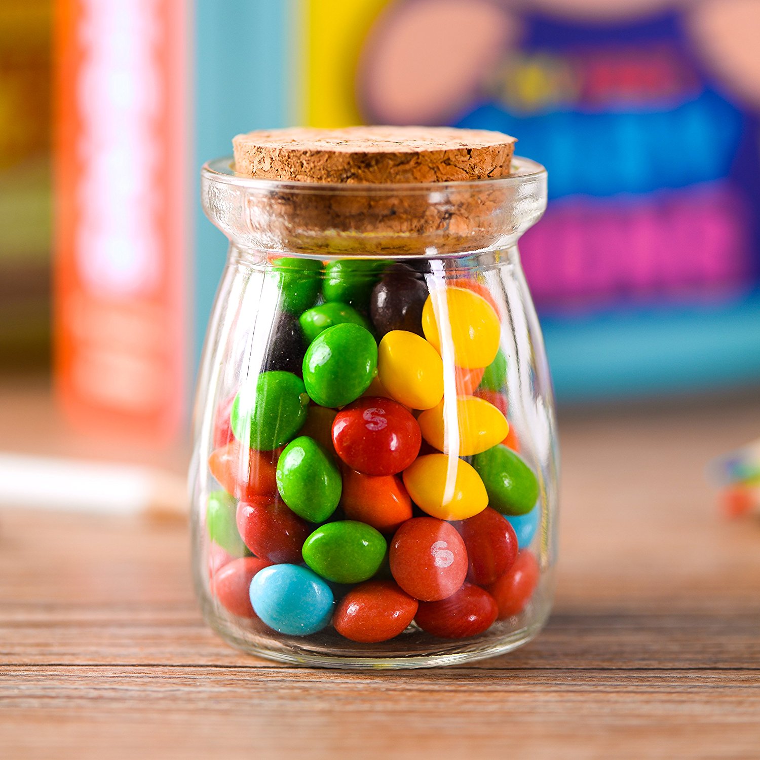 High Quality 50ml 100ml 150ml 200ml Glass Jars in Bulk Suppliers Storage Food Wholesale Pudding Glass Jar with Lids