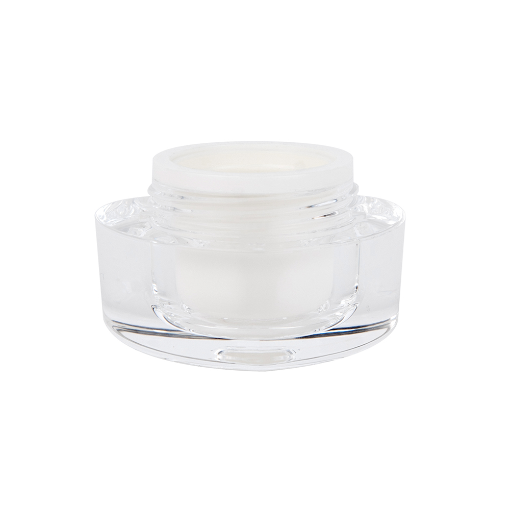 High Quality 5g 10g Heart Shape Acrylic Plastic Cosmetic Containers