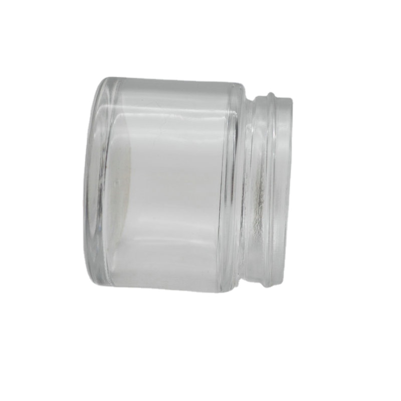 High Quality 60ml Cosmetics Glass Cream Empty Jar With Aluminum Lid