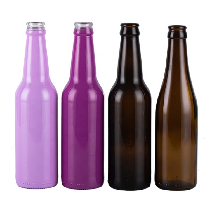 High Quality 750ml Round Glass Wine Bottles Wholesale Amber Wine Bottle with Swinging Cap