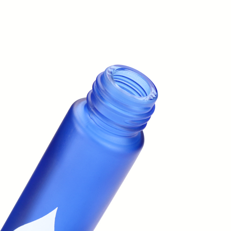 High Quality 8ml 10ml red pink glass roll on bottles with stainless steel roller ball roll on bottle for perfume