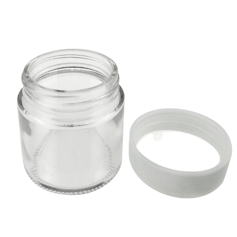 High Quality Air Tight Glass Jar with Child Resistant Lid CBD Container Jars Packaging