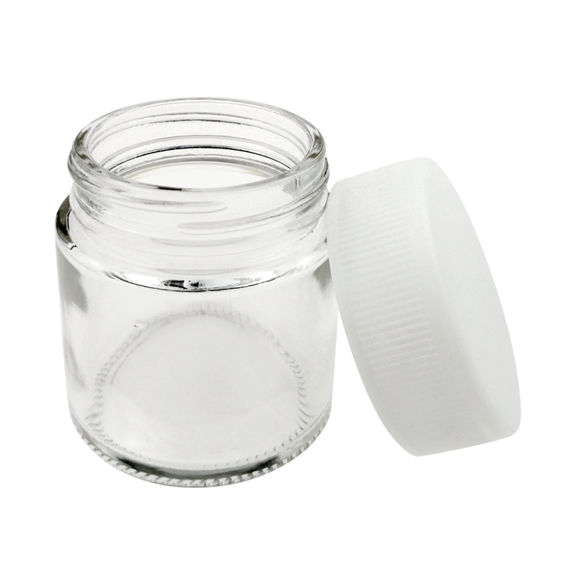 High Quality Air Tight Glass Jar with Child Resistant Lid CBD Container Jars Packaging