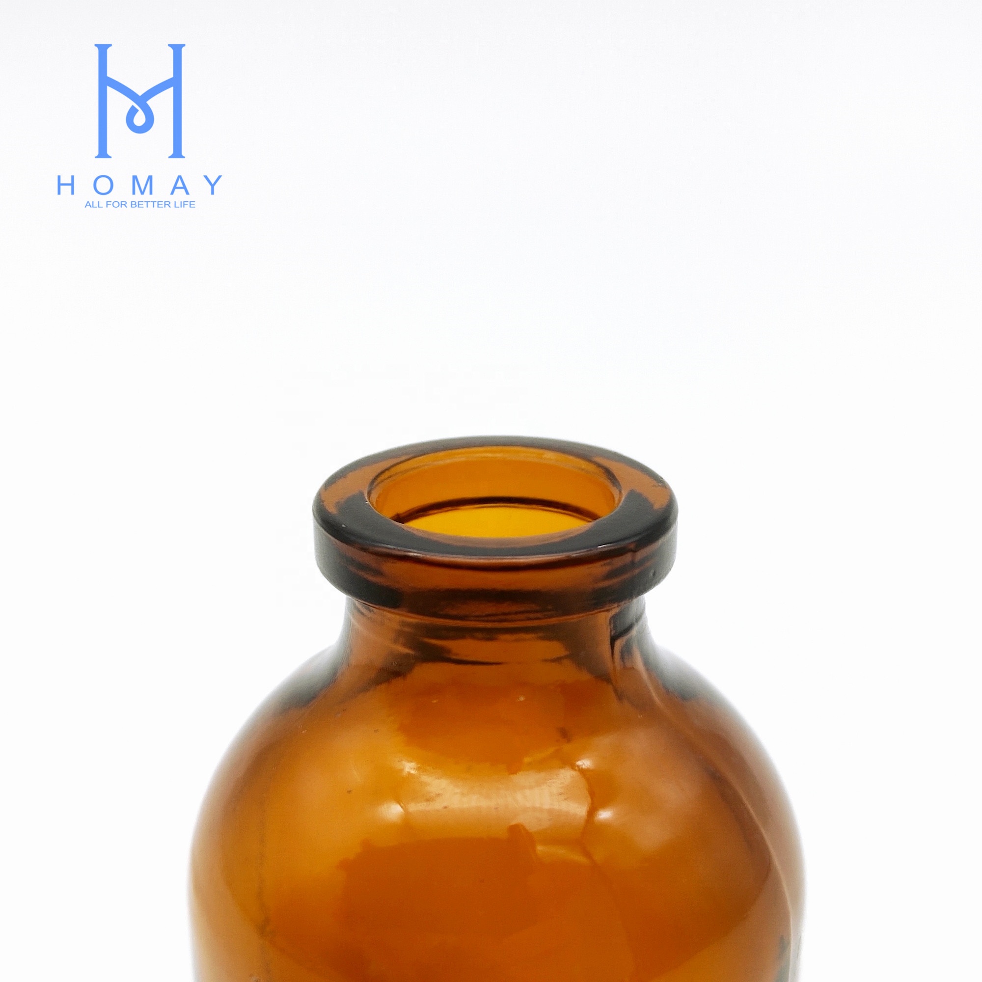 High Quality Amber Clear Molded Glass Vials For Injection USP TYPE I II III 5ml,7ml,8ml,10ml,15ml,20ml,30ml,50ml,100ml