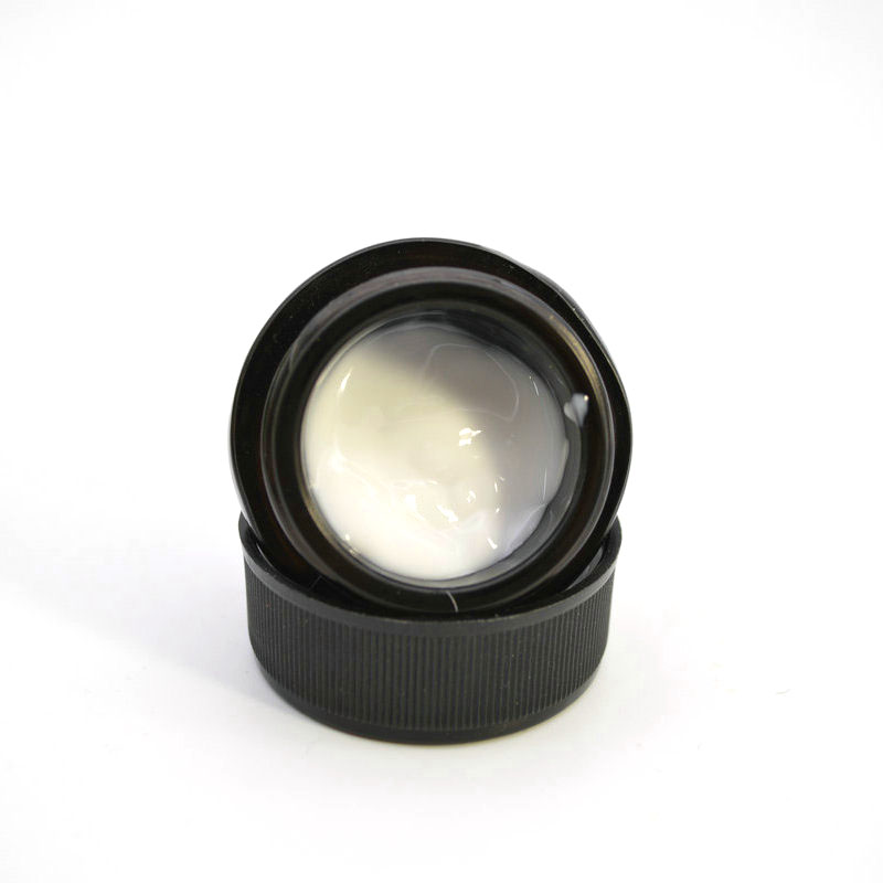 High Quality Black Cosmetic Eye Cream Jar/Bottle Empty Glass Bottle 9 ML
