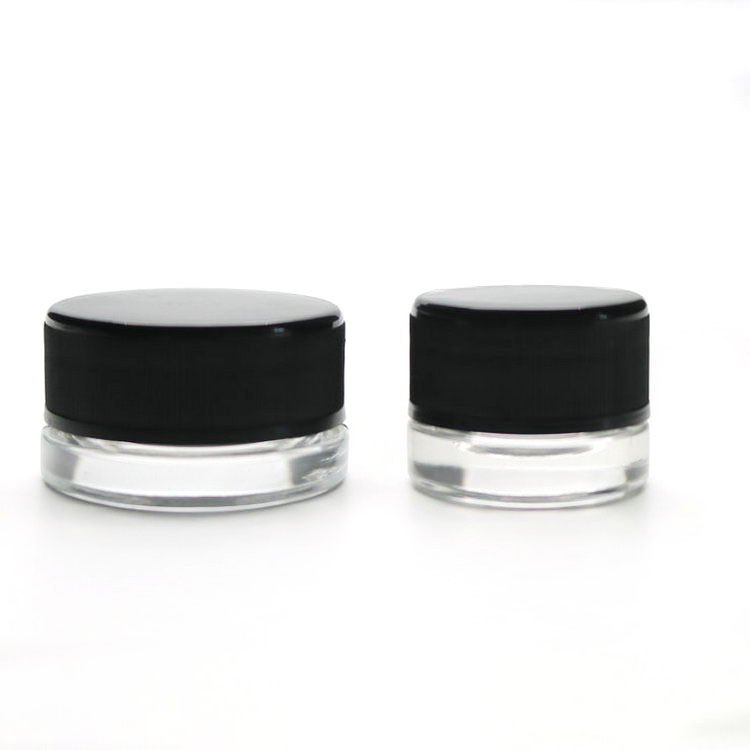 High Quality CR Glass Concentrate Container 1g Child Resistant Jar
