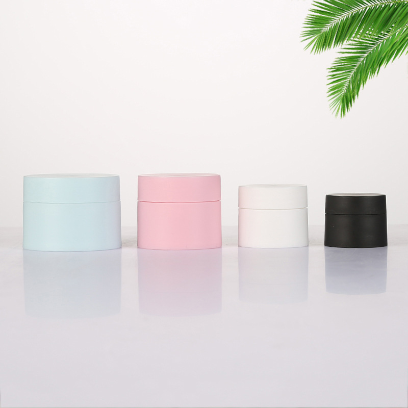 High Quality Cheap 30g Travel Face Cream Jars Plastic Containers Cosmetic Jar With Screw Top Lids