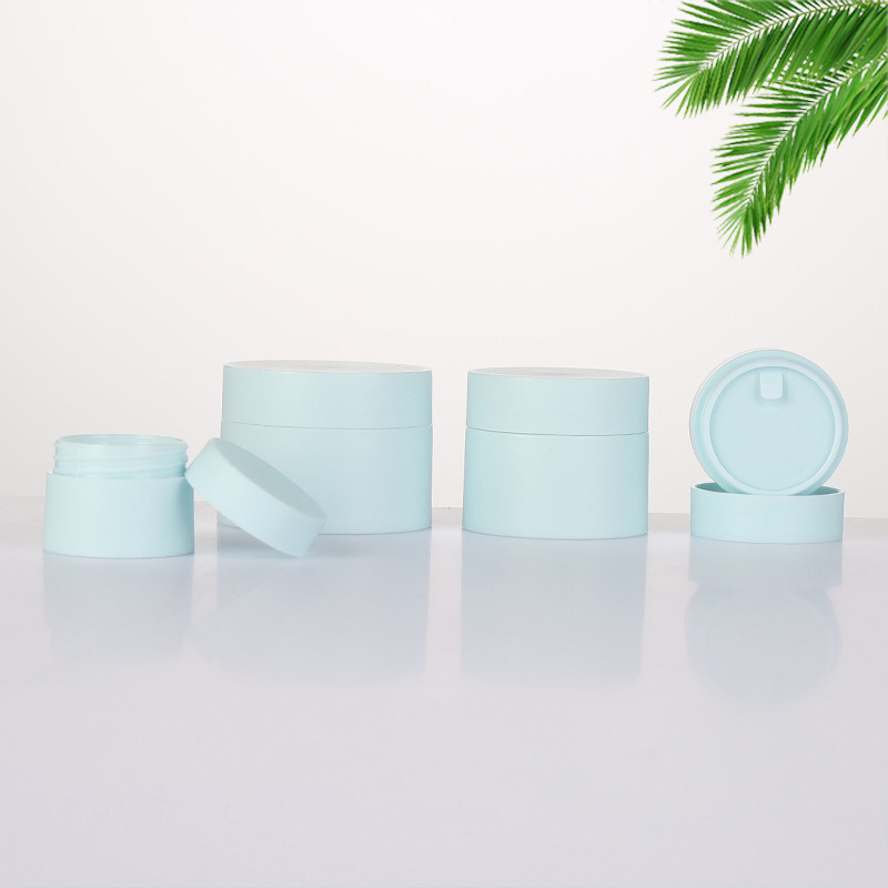 High Quality Cheap 30g Travel Face Cream Jars Plastic Containers Cosmetic Jar With Screw Top Lids