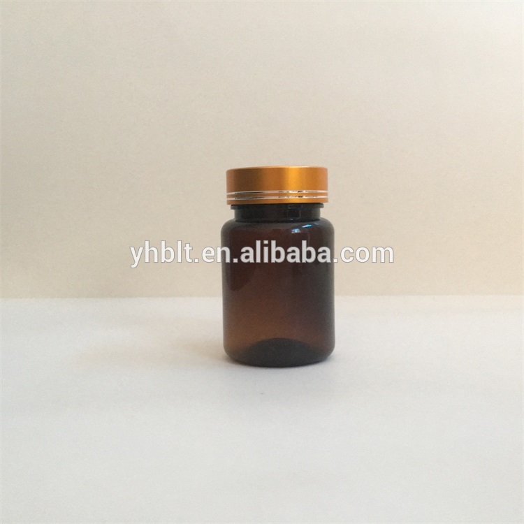 High Quality Cheap Brown Plastic Medicine Bottle with Screw Cap