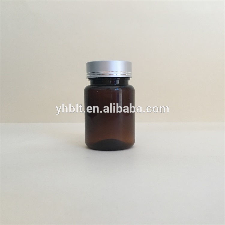 High Quality Cheap Brown Plastic Medicine Bottle with Screw Cap