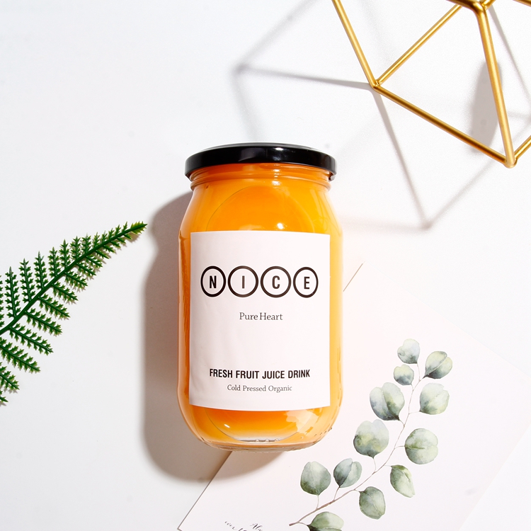 High Quality Cheap round sauce dressing food packaging jar wide mouth container with Metal lids wholesale in stock