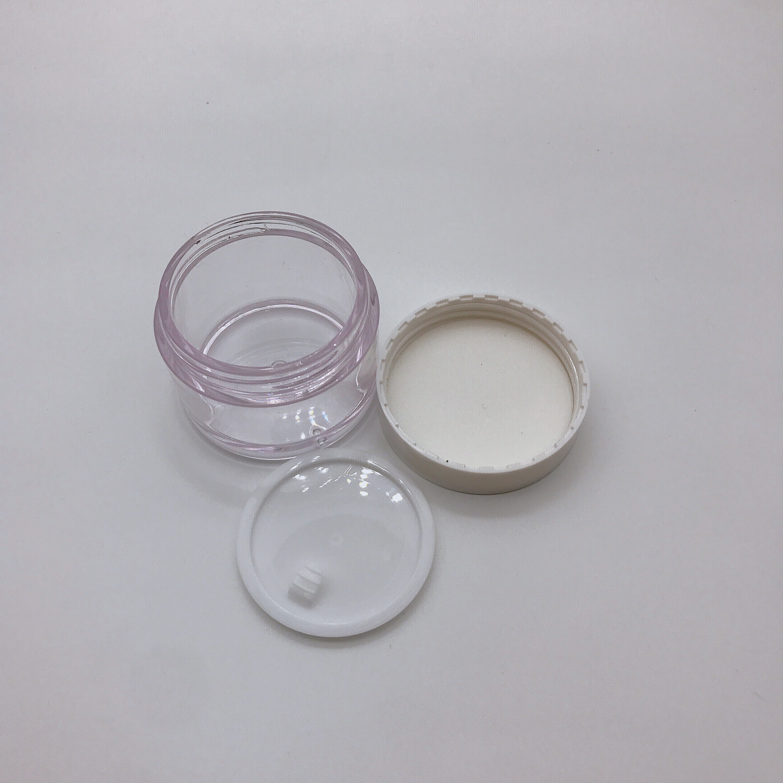 High Quality Clear 30g 50g 100g Plastic Cosmetic Face Cream Jars