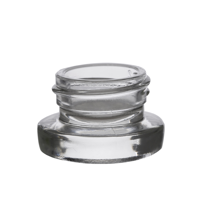 High Quality Clear Cosmetic Eye Cream Jar/Bottle Empty Glass Bottle 4ML