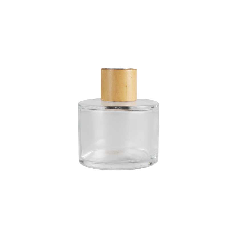 High Quality Clear Empty 50ml 100ml 150ml 200ml  Round Perfume Reed Diffuser Glass Bottle