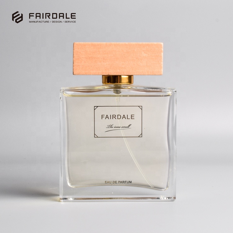 High Quality Clear Empty Perfume Bottles 100ML Glass Perfume Bottle