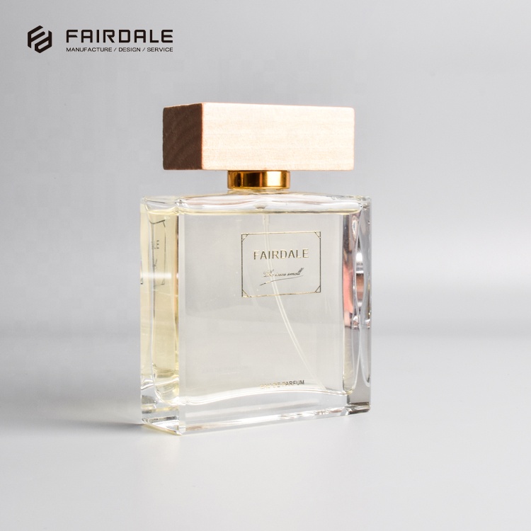 High Quality Clear Empty Perfume Bottles 100ML Glass Perfume Bottle