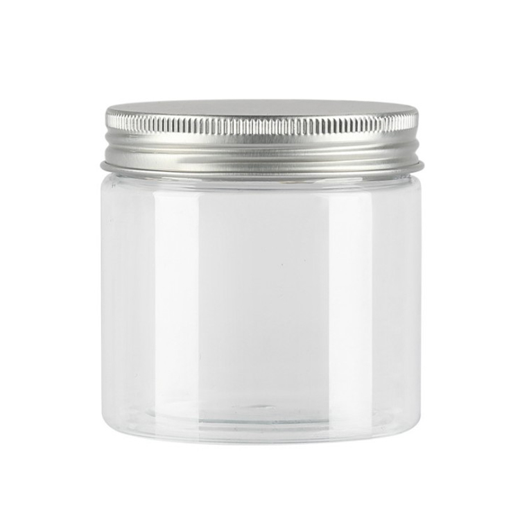 High Quality Cosmetic Containers 200g round clear face cream jar in stock