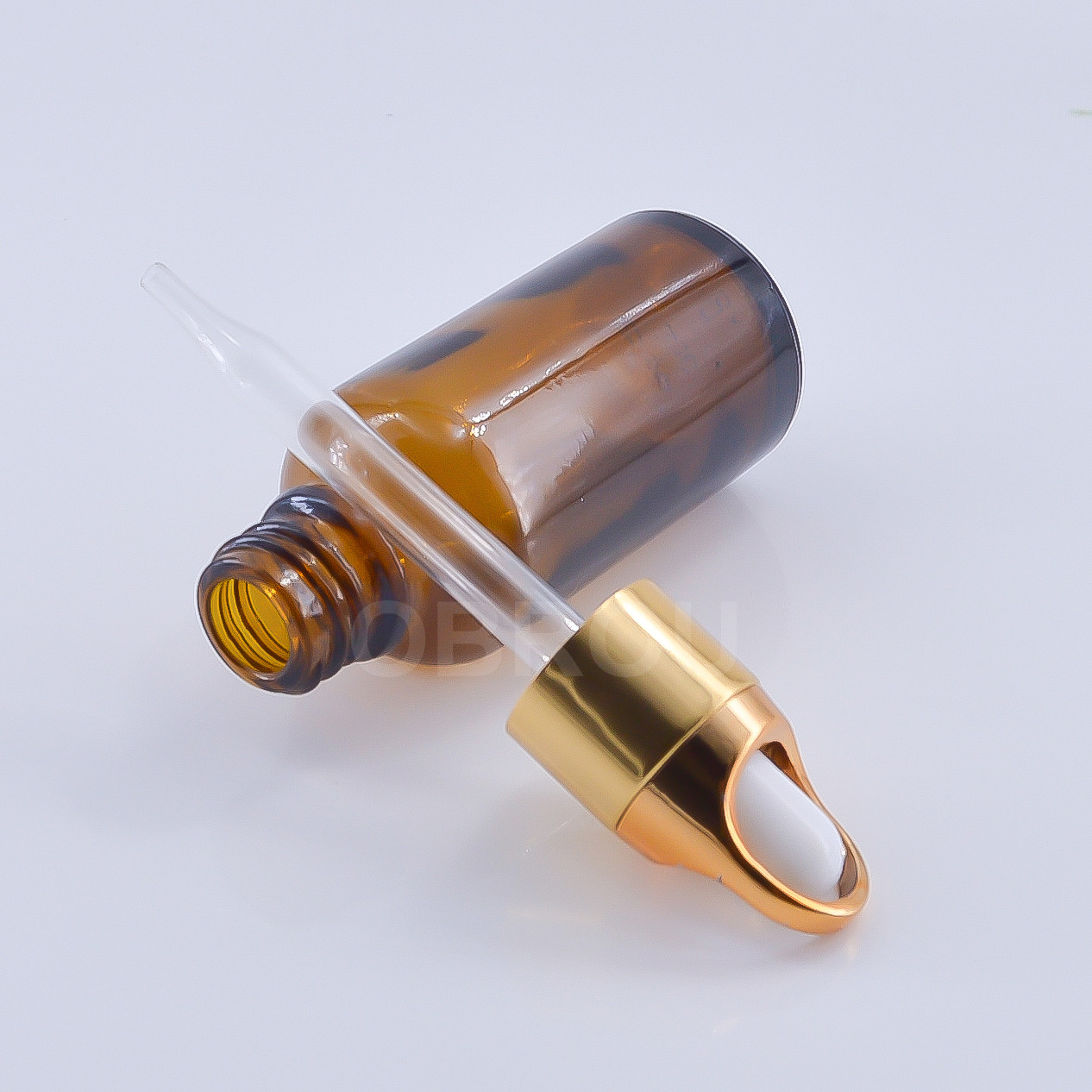 High Quality Cosmetic Glass Bottle E liquid oil dropper bottle with flower basket dropper cap