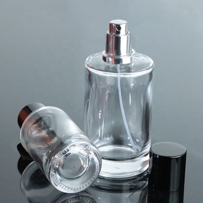 High Quality Custom 50ml 100ml Glass Perfume Bottle Spray for Cosmetic Packaging (GPM45)