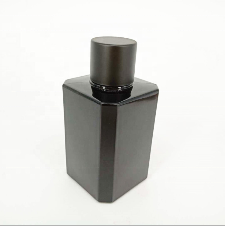 High Quality Custom Black Luxury Premium Perfume Glass Spray Bottle 100ml