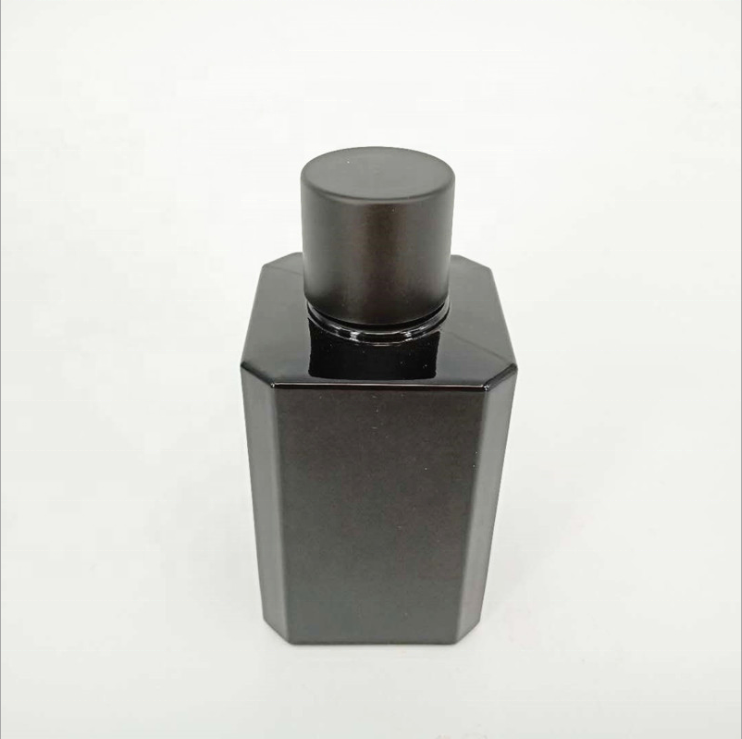 High Quality Custom Black Luxury Premium Perfume Glass Spray Bottle 100ml