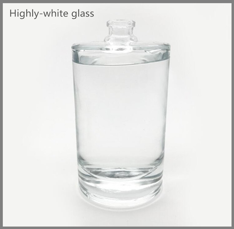 High Quality Custom Wholesale Square 100ml cologne bottles wholesale men perfume glass bottle with Magnetic lid