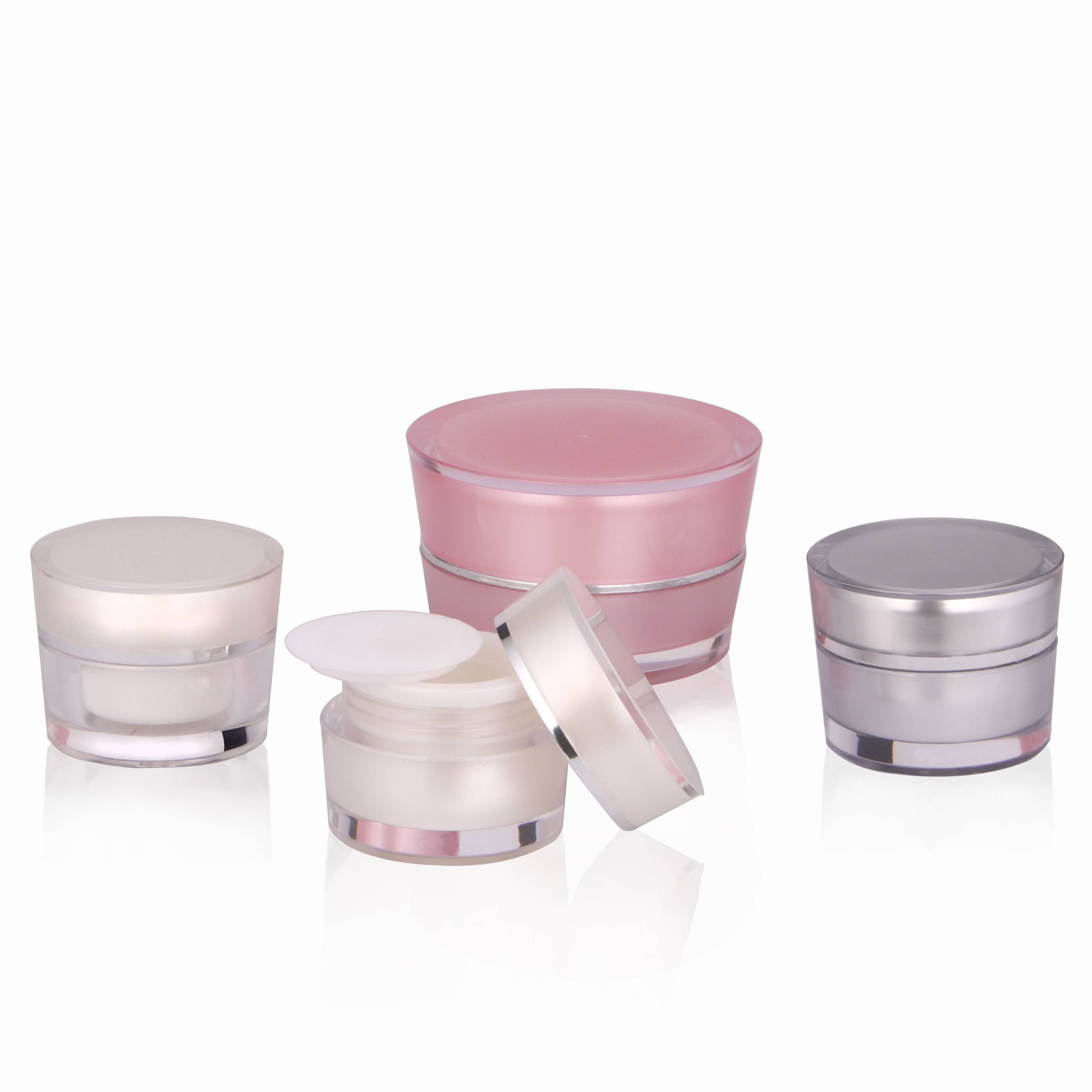 High Quality  Customizable Colorful cream container cosmetic packaging Empty Skin Care Cream luxyry Jar