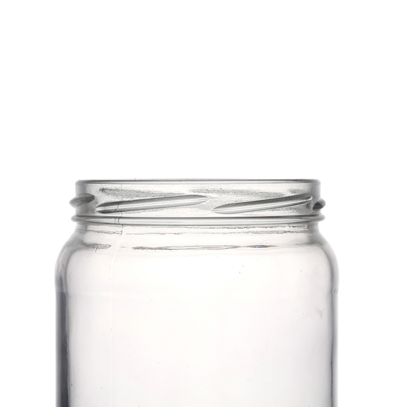 High Quality Customize Round Screw Top Empty Different Capacity Storage Food Jar Glass in Bulk with Cap