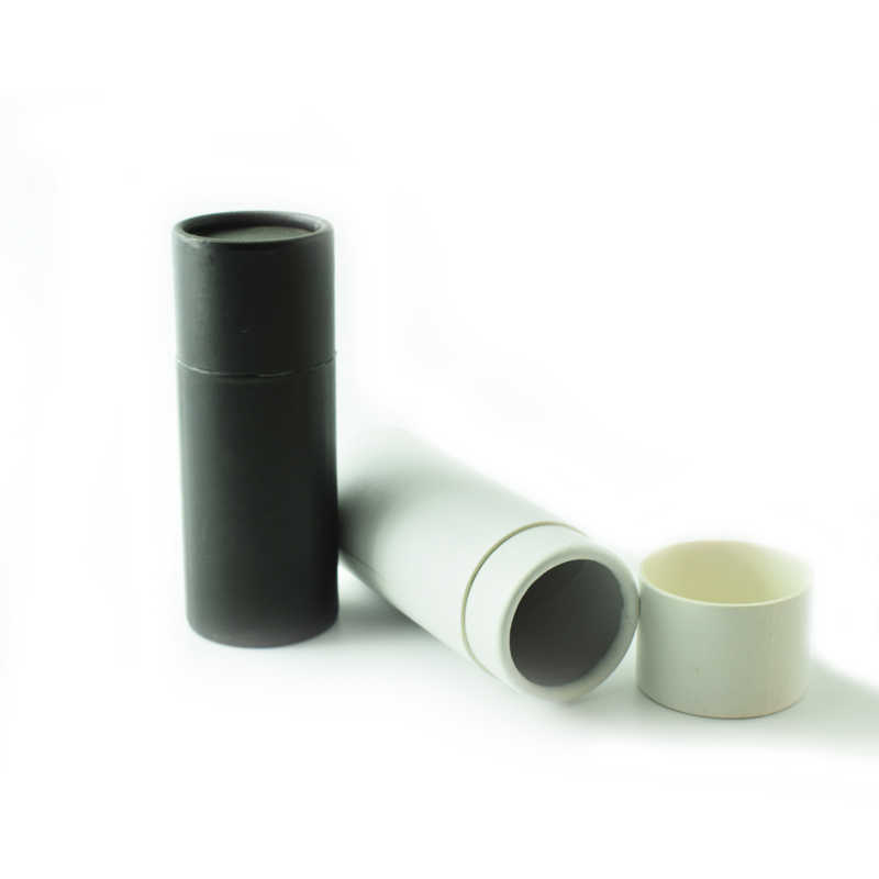 High Quality Cylinder Tube Round Cardboard Packaging Box For Shoulder Plain Bottles