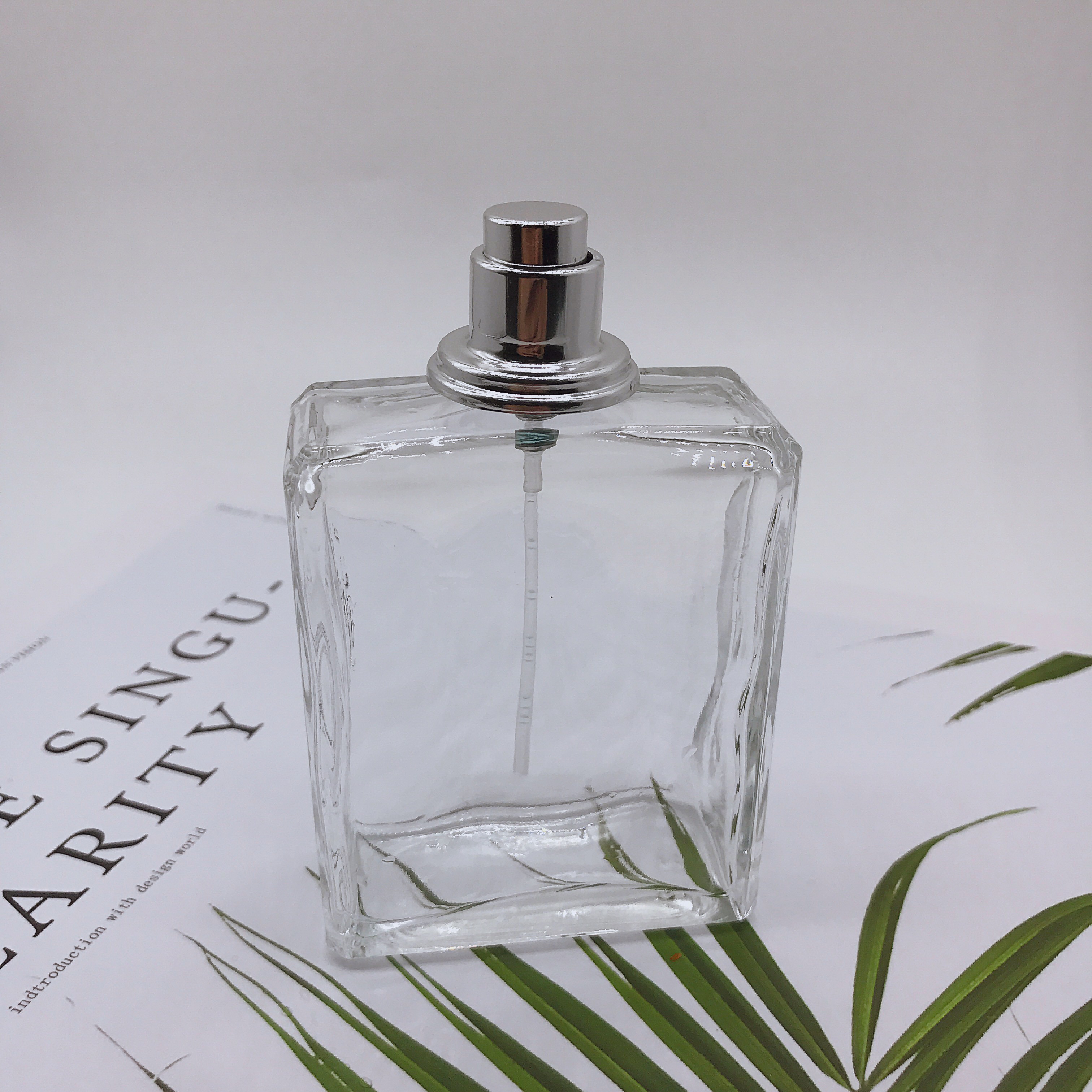 High Quality Design Your Own Logo 30ML 50ML 100ML Glass Luxury Perfume Bottle Spray With Pump