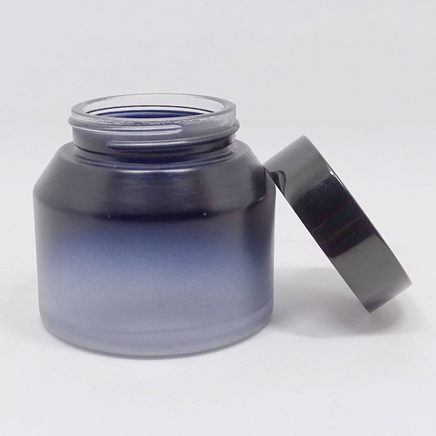 High Quality Designed Unique Cosmetic Containers Glass Cream Jars With Lids envases cosmeticos