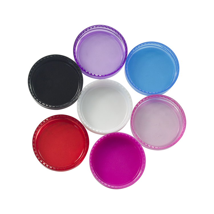 High Quality Eco- friendly empty mini round ang square clear 3g 5g cosmetic containers plastic cream jars with colored lid