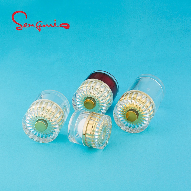 High Quality Empty 5g/10g/15g/20g/50g ml Plastic Lipscrub Cosmetic Crystal Diamond Container Jars