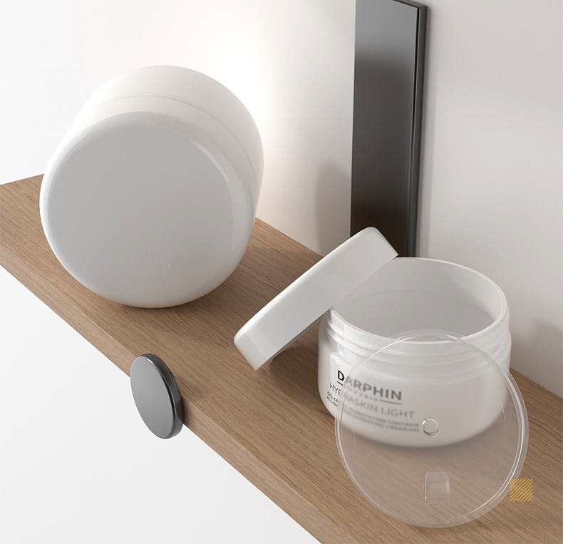 High Quality Empty Cosmetic Eye Cream Spice Jar Skin Care Pp Plastic Cosmetic Packaging Private Label Packaging 20/50/100g