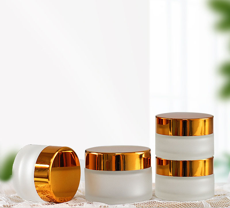 High Quality Empty Glass Custom Private Label Eco Friendly Reusable Containers For Lip Scrub Jars Wholesale