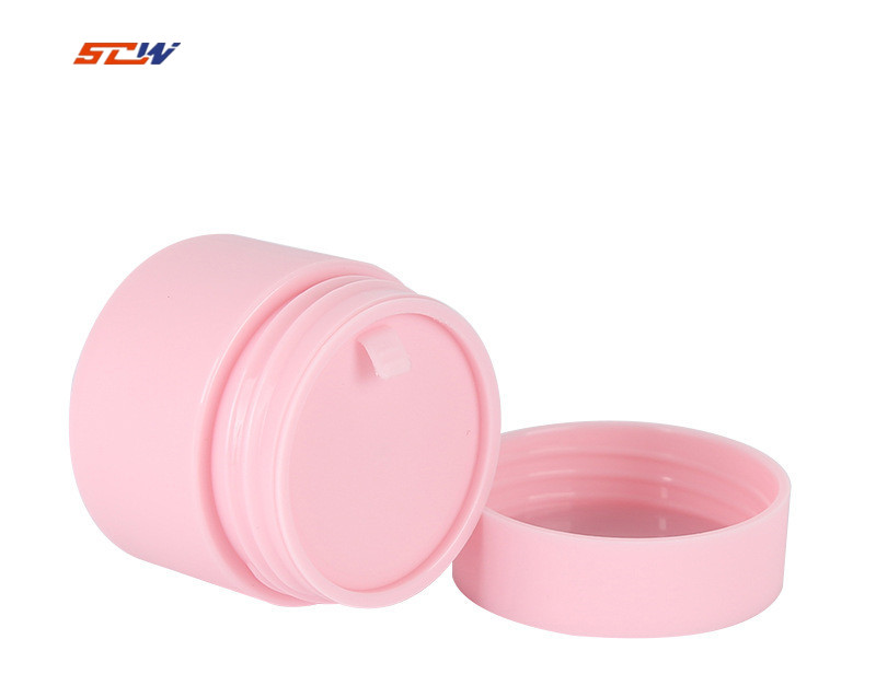 High Quality Empty PP cream jar frosted pink blue white black color 5g 15g 20g 30g 50g