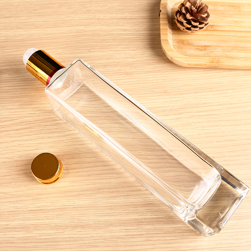 High Quality Excellent Custom Empty Clear 500ML Glass Bottles