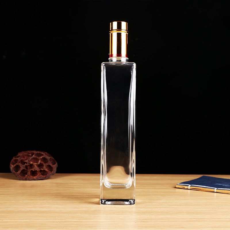 High Quality Excellent Custom Empty Clear 500ML Glass Bottles