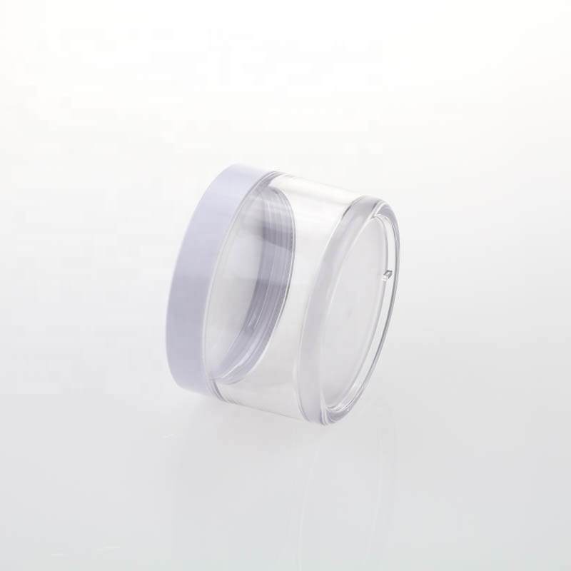 High Quality Factory Plastic Cream Jar Round Body Jar PETG Jar