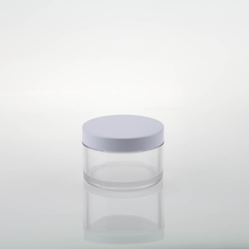 High Quality Factory Plastic Cream Jar Round Body Jar PETG Jar