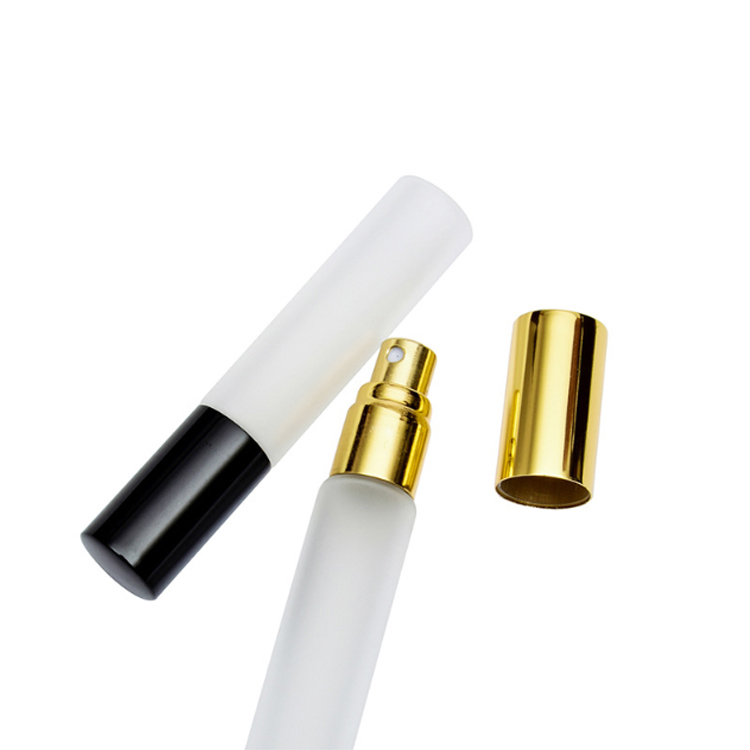 High Quality Flint Glass 10Ml Square Perfume Cbd Spray Bottle With Square Cap For Men And Women Fragrance Parfum Empty Bottle