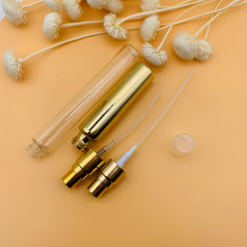 High Quality Free Sample 10Ml Empty Aluminumass Mist Spray Perfume Glass Bottle