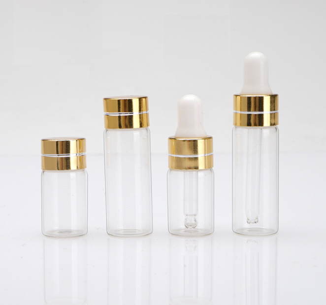 High Quality Frosted Clear Glass Dropper Bottle For Essential Oil perfume bottle 30ML 50ML 1oz 2oz
