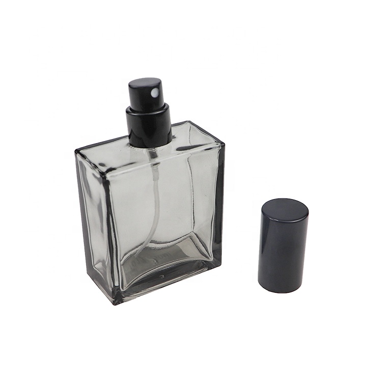High Quality Glass Spray Bottle Perfume 50 Ml Spray Perfume Bottle With Cap For Women