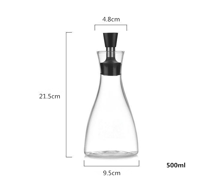 High Quality Kitchen supplies glass oil vinegar pot bottles