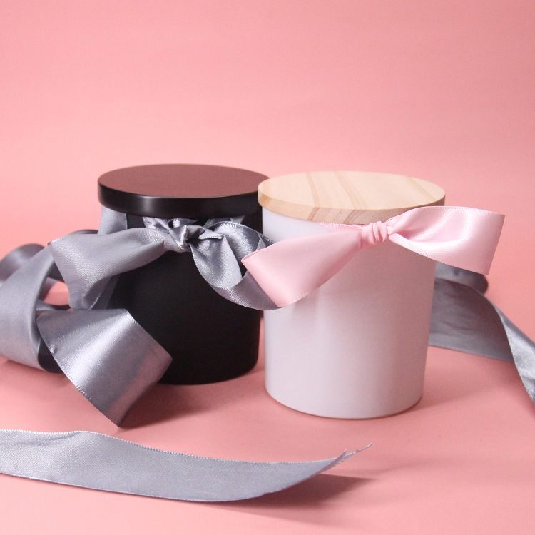 High Quality Large Gold Clear Empty Elegant Delicate Smooth Glass Candle Jars