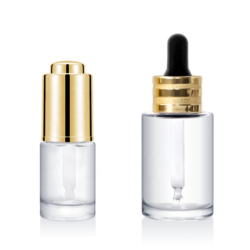 High Quality Luxury Colored 30ml Essential Oil E Liquid Glass Tincture Bottles with Dropper